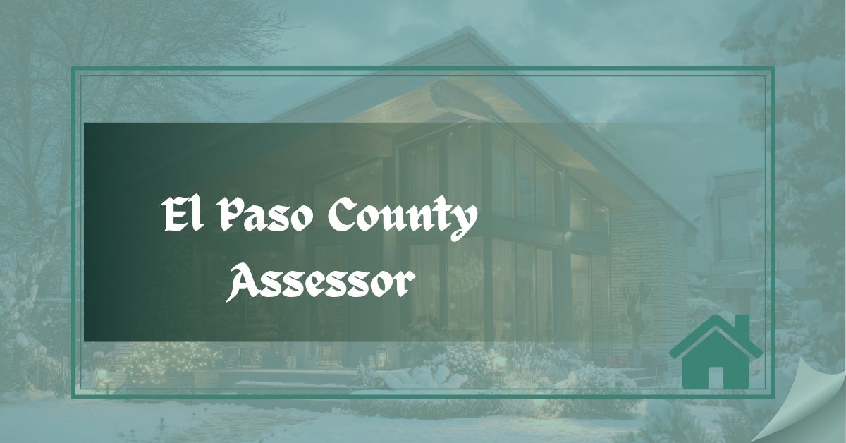 El Paso county Assessor